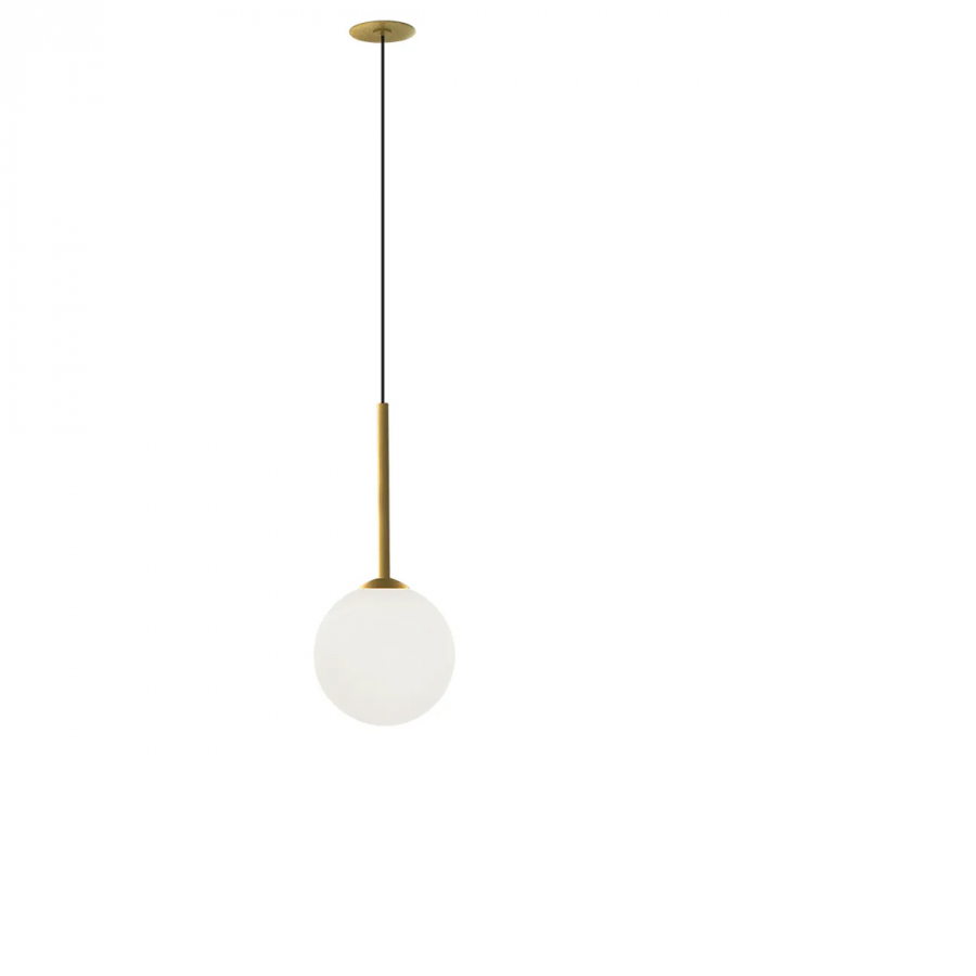 PENDENTE ORBIT 23,5X10X10CM ALUMÍNIO E VIDRO DOURADO - CASUAL LIGHT STUDIOLUCE PDH1534DO