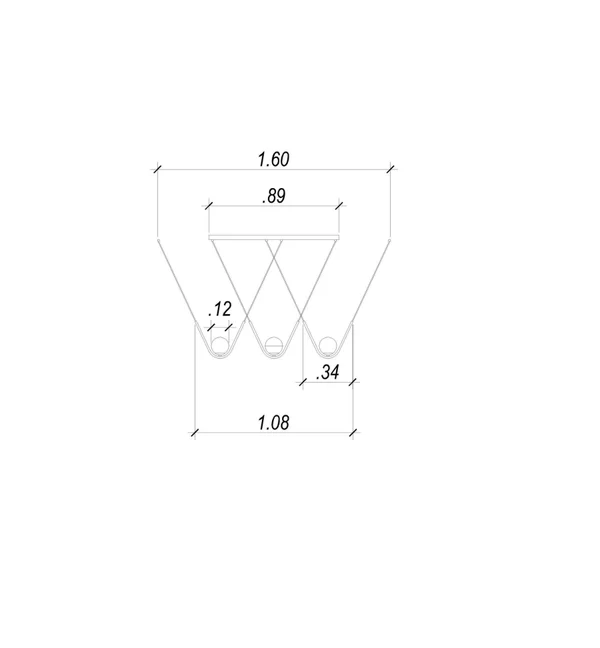 Pendente Oscar Dourado HP001