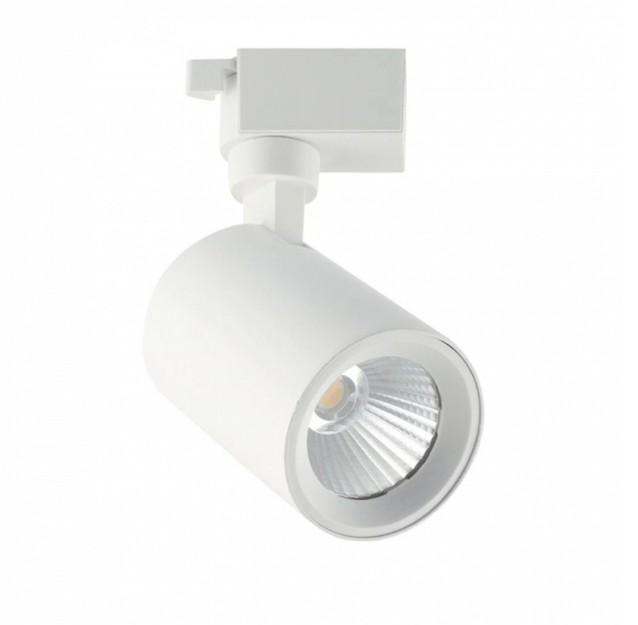 SPOT DE TRILHO LED NEO 2700K 10W BIVOLT 10X6,9X14,2CM ALUMÍNIO BRANCO - BELLA ILUMINAÇÃO DL143B10