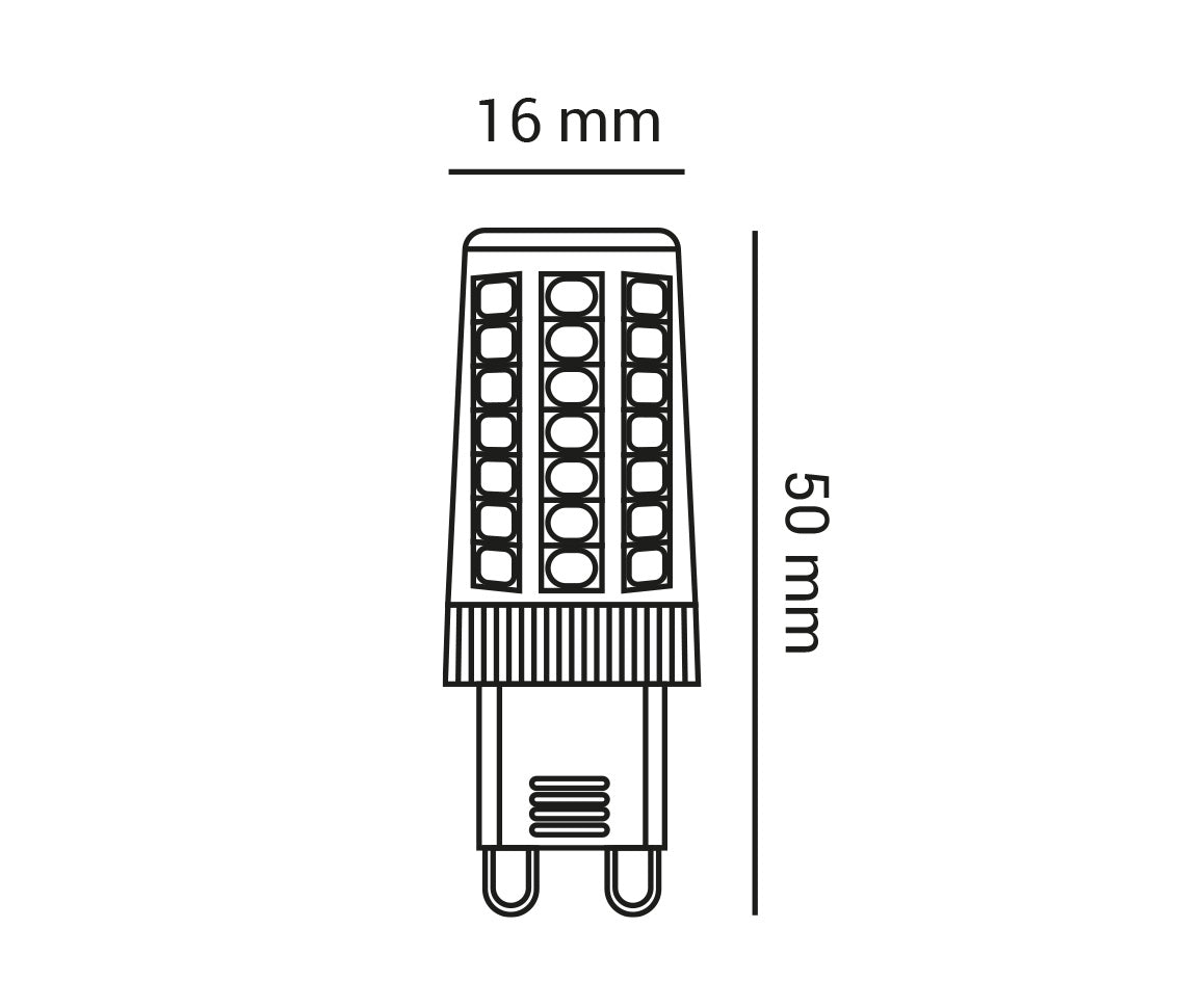Lâmpada G9 3,5W Halopin Opus