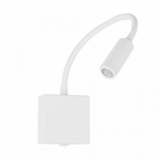 ARANDELA DE PAREDE LED EVY 3000K 3W BIVOLT 30X7,5CM ALUMÍNIO BRANCO - NORDECOR 2054
