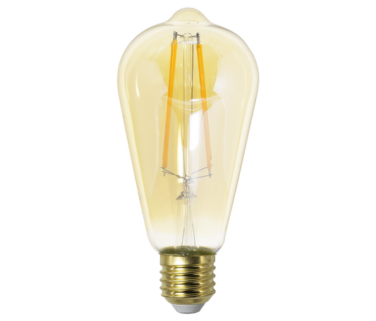 Lâmpada de Filamento ST64 Vintage 2200K 4W